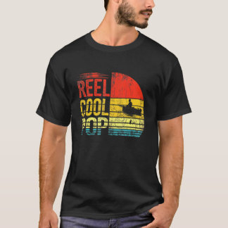 リールクールフィッシャーマンダディ祖父の日 Tシャツ