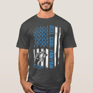 リールクールポーポー魚釣り2019父の日の贈り物 Tシャツ