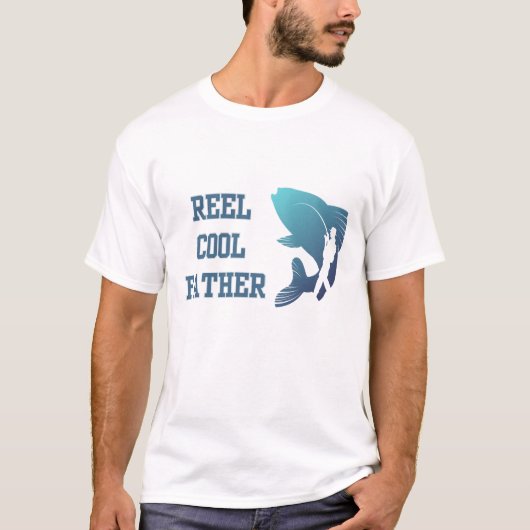 リールクール父 Tシャツ (正面)