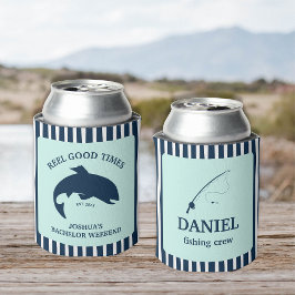 リールグッドタイム魚釣りバチュラーパーティ 缶クーラー