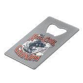 リールグランドパクールステンレスボトルオープナー クレジットカード栓抜き (正面アングル)