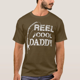 リールダディカッコいいフィッシャーマンダディ父の日の贈り物 Tシャツ