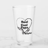 リールパクールパ,パパのジョーク,魚釣り父の日 タンブラーグラス (正面)