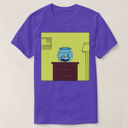 リールフィッシュ Tシャツ (デザイン正面)