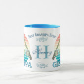 リールフクールァンパ最高のファンパパーソナライズされたン マグカップ (中央)