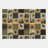 リールメンフィッシャーマンコレクション ラッピングペーパーシート (正面3)