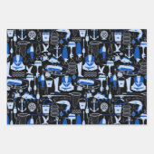 リールメンフィッシャーマンコレクション ラッピングペーパーシート (正面)