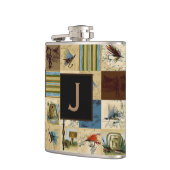 リールメンモノグラムのズ魚釣り フラスク (左)