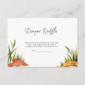 リール励起魚釣りおむつラッフル エンクロージャーカード (正面)