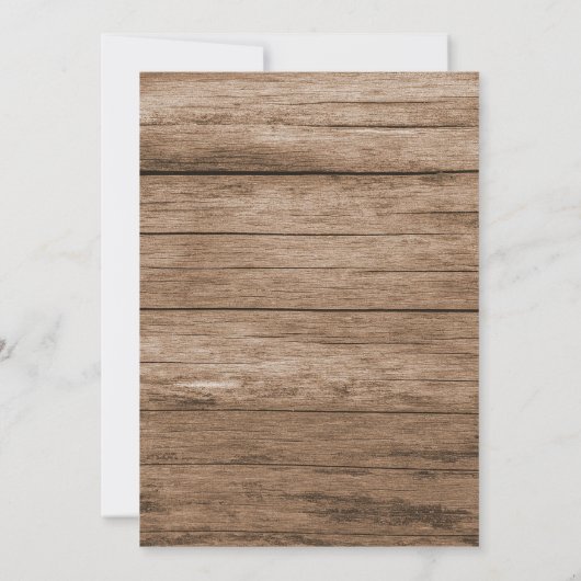 リール励起魚釣りボーイベビーシャワー招待状 招待状 (裏面)