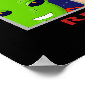 リール漫画:キャラクターコラージュプリント ポスター (角)