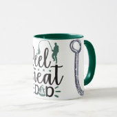 リール素晴らしパパアングラー マグカップ (正面右)