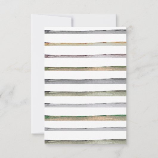 リール素朴おもしろい魚釣りベビーシャワーありがとう サンキューカード (裏面)