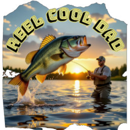 リール素朴クールパパ屋外スポーツ魚釣り トライブレンドＴシャツ