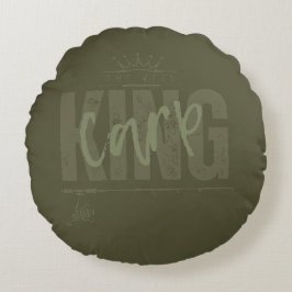 リール鯉キング | カープ魚釣り ラウンドクッション