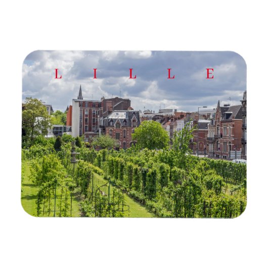 リール・ジャルダン・ダルボリカルチャー・フルーティエール・マグネット マグネット (横)