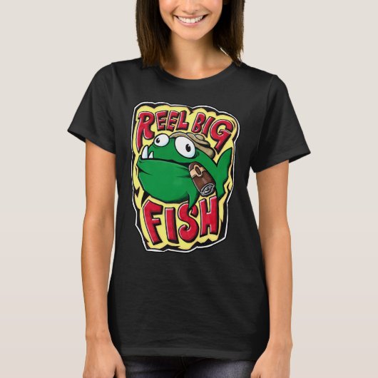 リール・ビッグ・フィッシュ Tシャツ (正面)