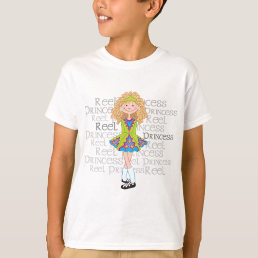 リール・ブロンド Tシャツ (正面)