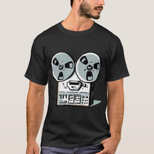 リールtoリールテープ tシャツ (正面)