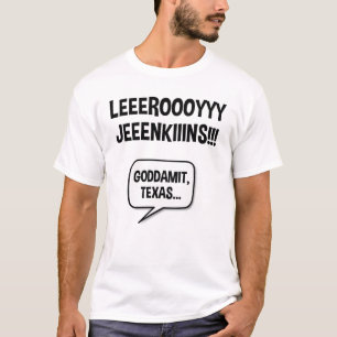 リーロイジェンキンステキサス州 Tシャツ