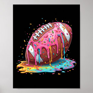 リーンマンWr Qb Rbアイスクリームスプリング用のサッカードリップ ポスター