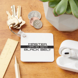 リーン・シックスシグマ・マスター・ブラック・ベルト キーホルダー