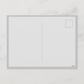 リーン&ミーン·サンタ-ジョーク·クおもしろいリ間抜けスマス シーズンポストカード (裏面)