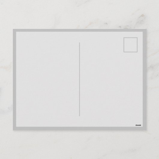 リーン&ミーン·サンタ-ジョーク·クおもしろいリ間抜けスマス シーズンポストカード (裏面)