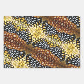 リーヴのキジの羽 – 包装紙シート ラッピングペーパーシート (正面3)