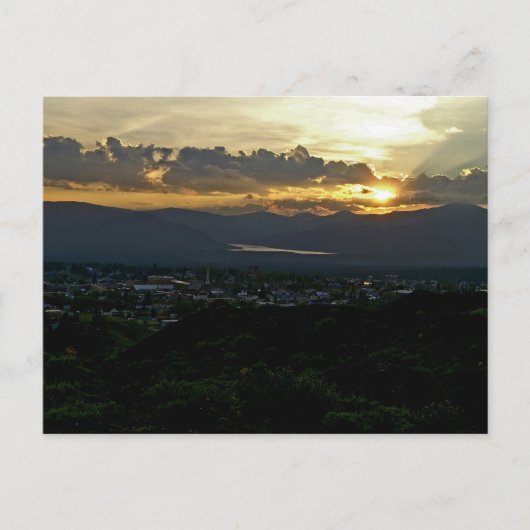 リーヴィルサンセットポストカード ポストカード (正面)