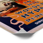 リー催眠催眠術ヴォードヴィルポスター ポスター (角)