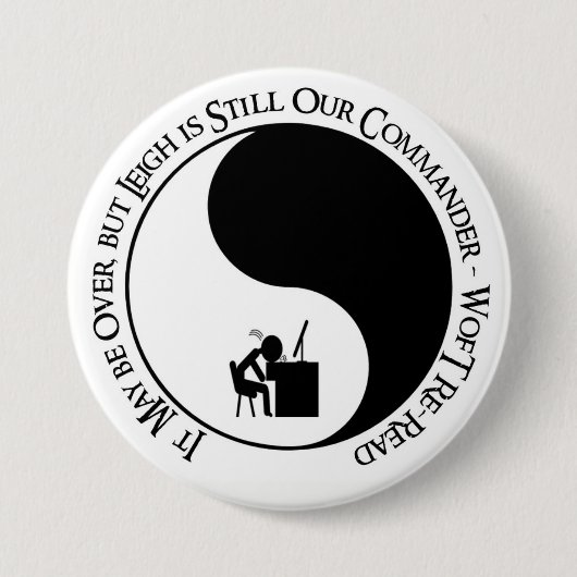 リー司令官 缶バッジ (正面)