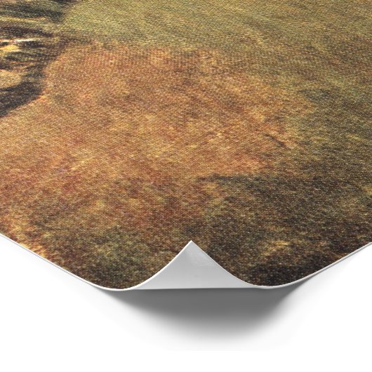 リー将軍が有名な軍馬「旅人」 ポスター (角)