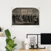 リー将軍の降臨のリトグラフ ポスター (ホームオフィス)