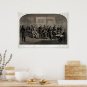 リー将軍の降臨のリトグラフ ポスター (キッチン)