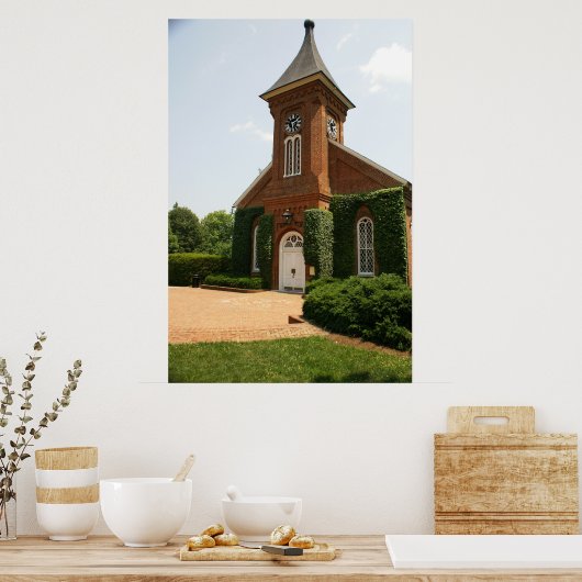 リー礼拝堂 ポスター (キッチン)