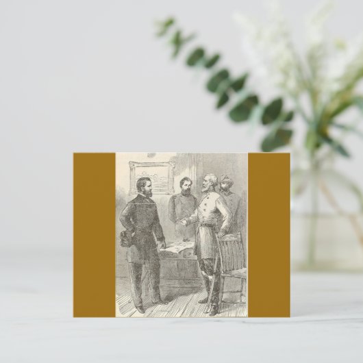 リー降伏 ポストカード (スタンド正面)