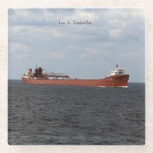 リー・アレッサグラスコースター ガラスコースター (正面)