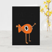 リー・イッソン スティーブ ファニー ミーム カード (黄色い花)