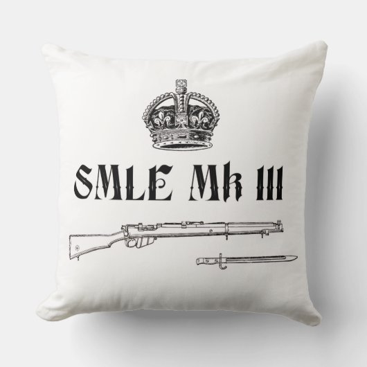 リー・エンフィールド SMLE MkIII クッション (正面)