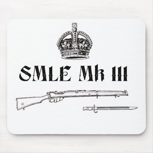 リー・エンフィールドSMLE MkIII マウスパッド (正面)