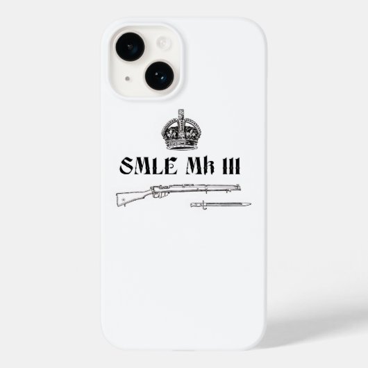 リー・エンフィールドSMLE MkIII Case-Mate iPhoneケース (裏面)