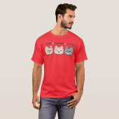 リー・ノウって知ってるでしょ 面白い言葉遊び 猫ママ Tシャツ (正面フル)