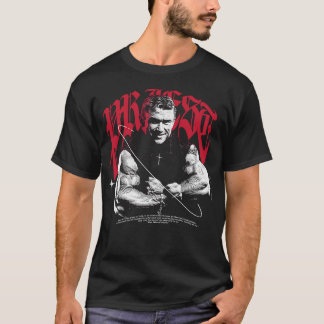 リー・プリースト ザ・ブロンド・ミス ヴィンテージ・ボディビルディング・アート Tシャツ