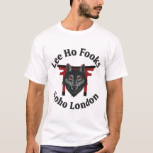 リー・ホー・フックス ウルフ ロゴ Tシャツ