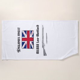 リー・メットフォード・ライフル ビーチタオル