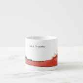 リー A. トレグルサ カットアウト エスプレッソ マグ (正面)