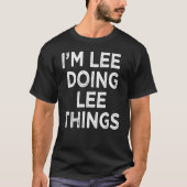 リー Tシャツ (正面)