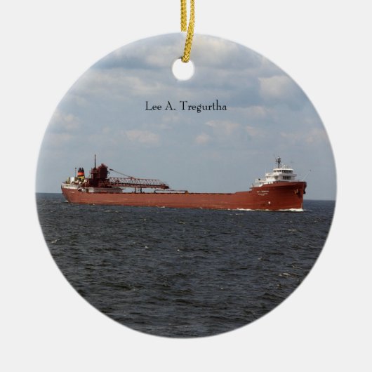リーA.トレグルサオーナメント セラミックオーナメント (正面)