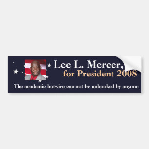 リーL. Mercer、大統領2016年のためのJr. バンパーステッカー